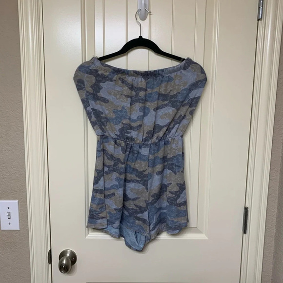 Entro Strapless Camo Romper - Picture 3 of 6